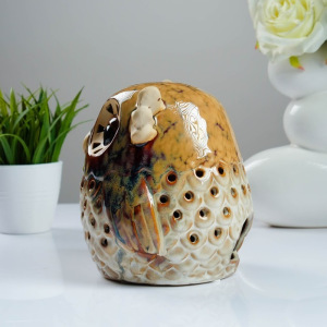 Подсвечник керамический "Филин" 11*12*14 см Подсвечник керамический "Филин" 11*12*14 см