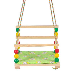 Подвесное кресло для игровой площадки с мягкой сидушкой, "Ветерок", сиденье 34х28 см Подвесное кресло для игровой площадки с мягкой сидушкой, "Ветерок", сиденье 34х28 см