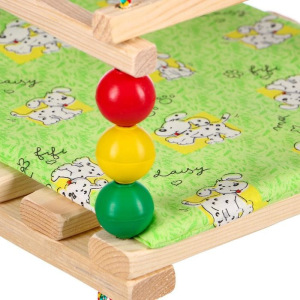 Подвесное кресло для игровой площадки с мягкой сидушкой, "Ветерок", сиденье 34х28 см Подвесное кресло для игровой площадки с мягкой сидушкой, "Ветерок", сиденье 34х28 см