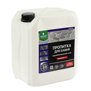 Пропитка для камня Prosept Aquaisol, гидрофобизирующий состав Концентрат 1:2, 5л Пропитка для камня Prosept Aquaisol, гидрофобизирующий состав Концентрат 1:2, 5л