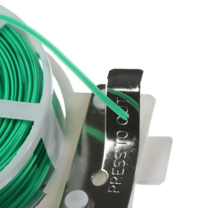 Проволока подвязочная, 30 м, зелёная Проволока подвязочная, 30 м, зелёная