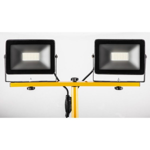 Прожектор светодиодный LL-503, 2х50W, 6400К, IP65, цвет черный, желтый Прожектор светодиодный LL-503, 2х50W, 6400К, IP65, цвет черный, желтый