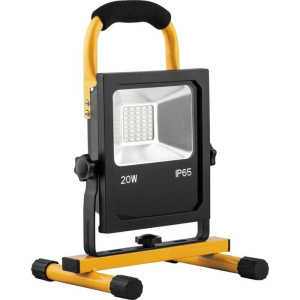 Прожектор светодиодный LL-912, 20W, 6400K, IP65, цвет черный, желтый Прожектор светодиодный LL-912, 20W, 6400K, IP65, цвет черный, желтый