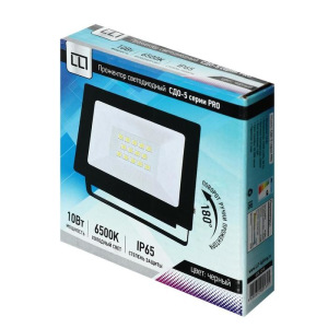 Прожектор светодиодный LLT СДО-5 PRO, 10 Вт, 230 В, 6500 К, 950 Лм, IP65 Прожектор светодиодный LLT СДО-5 PRO, 10 Вт, 230 В, 6500 К, 950 Лм, IP65