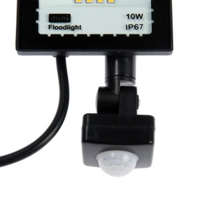 Прожектор светодиодный Luazon Lighting 10 Вт, 900 Лм, 4000К, Датчик движения, IP66 Прожектор светодиодный Luazon Lighting 10 Вт, 900 Лм, 4000К, Датчик движения, IP66