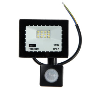 Прожектор светодиодный Luazon Lighting 10 Вт, 900 Лм, 6500К, Датчик движения, IP66 Прожектор светодиодный Luazon Lighting 10 Вт, 900 Лм, 6500К, Датчик движения, IP66