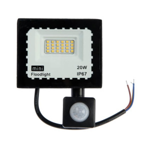 Прожектор светодиодный Luazon Lighting 20 Вт, 1800 Лм, 4000К, Датчик движения, IP66 Прожектор светодиодный Luazon Lighting 20 Вт, 1800 Лм, 4000К, Датчик движения, IP66