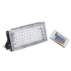 Прожектор светодиодный модульный Luazon Lighting, RGBW, с пультом, 45Вт, IP65, 220В Черный Прожектор светодиодный модульный Luazon Lighting, RGBW, с пультом, 45Вт, IP65, 220В Черный