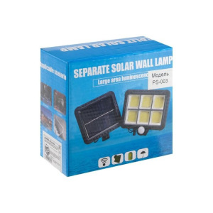 Прожектор светодиодный на выносной солнечной батарее 18 Вт, COB LED, 6500К Прожектор светодиодный на выносной солнечной батарее 18 Вт, COB LED, 6500К