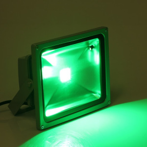 Прожектор светодиодный Uniel, 30 Вт, IP65, пульт ДУ, мультиколор, корпус серый Прожектор светодиодный Uniel, 30 Вт, IP65, пульт ДУ, мультиколор, корпус серый