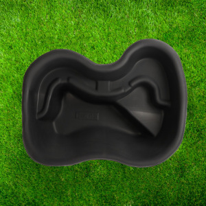 Пруд садовый пластиковый, 120 л, чёрный Пруд садовый пластиковый, 120 л, чёрный