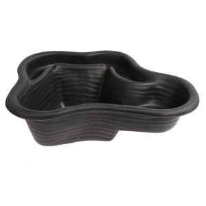 Пруд садовый пластиковый, 150 л, чёрный Пруд садовый пластиковый, 150 л, чёрный