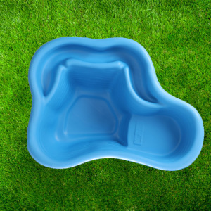 Пруд садовый пластиковый, 150 л, синий Пруд садовый пластиковый, 150 л, синий