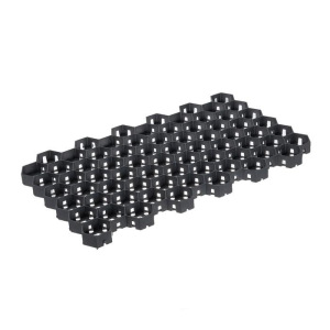 Решётка газонная, 68 × 41 × 3,3 см, с колышками, класс нагрузки С250 до 25 т., чёрная Решётка газонная, 68 × 41 × 3,3 см, с колышками, класс нагрузки С250 до 25 т., чёрная