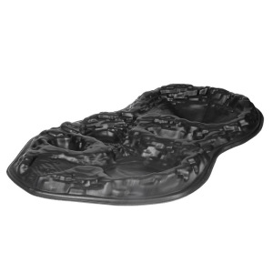 Ручеёк пластиковый, 128 × 84 см, чёрный Ручеёк пластиковый, 128 × 84 см, чёрный