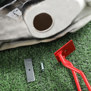 Садовая фигура "Аист", белый цвет, 86 см Садовая фигура "Аист", белый цвет, 86 см