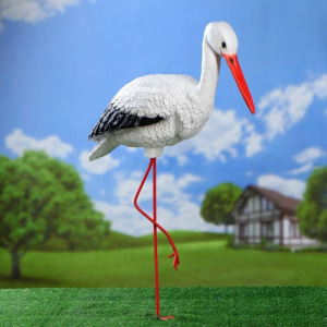 Садовая фигура "Аист" большой, 85 × 65 × 22 см Садовая фигура "Аист" большой, 85 × 65 × 22 см