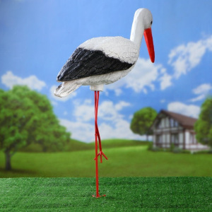 Садовая фигура "Аист" большой, 85 × 65 × 22 см Садовая фигура "Аист" большой, 85 × 65 × 22 см