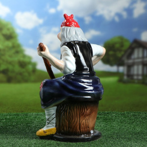 Садовая фигура "Баба Яга", 45 см Садовая фигура "Баба Яга", 45 см