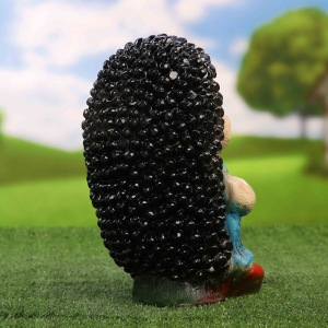 Садовая фигура "Ежик большой с грибом" 32см Садовая фигура "Ежик большой с грибом" 32см