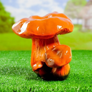 Садовая фигура "Гриб лисички" 17см Садовая фигура "Гриб лисички" 17см