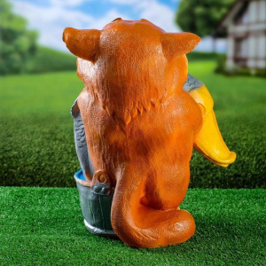 Садовая фигура "Кот рыбак средний" 41х23х18см Садовая фигура "Кот рыбак средний" 41х23х18см