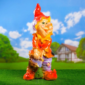 Садовая фигура "Водолей" большой 36х32х80см Садовая фигура "Водолей" большой 36х32х80см