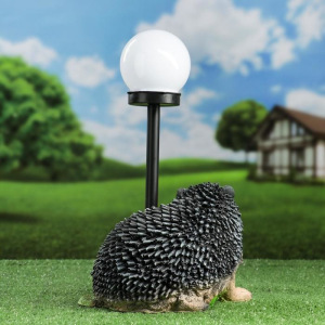 Садовый фонарь "Ёжик на ножках с фонарем" 25 см МИКС Садовый фонарь "Ёжик на ножках с фонарем" 25 см МИКС