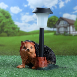 Садовый фонарь "Ёжик на ножках с фонарем" 25 см МИКС Садовый фонарь "Ёжик на ножках с фонарем" 25 см МИКС
