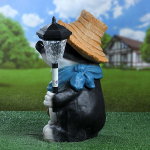 Садовый фонарь "Крот с фонарем" 42см Садовый фонарь "Крот с фонарем" 42см