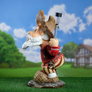 Садовый фонарь "Лесовик с фонарем" 30х36х58см Садовый фонарь "Лесовик с фонарем" 30х36х58см