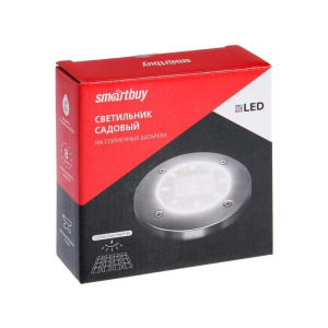 Садовый светильник на солнечной батарее Smartbuy, метал, 11.5 x 13 см Садовый светильник на солнечной батарее Smartbuy, метал, 11.5 x 13 см