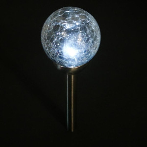 Садовый светильник на солнечной батарее Smartbuy, нержавеющая сталь, стекло, 10 x 10 x 40 см Садовый светильник на солнечной батарее Smartbuy, нержавеющая сталь, стекло, 10 x 10 x 40 см