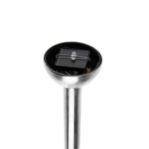 Садовый светильник на солнечной батарее Smartbuy, нержавеющая сталь, стекло, 10 x 10 x 40 см Садовый светильник на солнечной батарее Smartbuy, нержавеющая сталь, стекло, 10 x 10 x 40 см