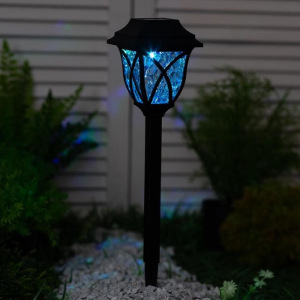 Садовый светильник на солнечной батарее Smartbuy, пластик, 10 x 10 x 45 см Садовый светильник на солнечной батарее Smartbuy, пластик, 10 x 10 x 45 см