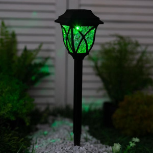 Садовый светильник на солнечной батарее Smartbuy, пластик, 10 x 10 x 45 см Садовый светильник на солнечной батарее Smartbuy, пластик, 10 x 10 x 45 см