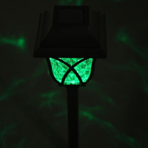 Садовый светильник на солнечной батарее Smartbuy, пластик, 10 x 10 x 45 см Садовый светильник на солнечной батарее Smartbuy, пластик, 10 x 10 x 45 см