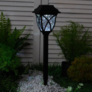 Садовый светильник на солнечной батарее Smartbuy, пластик, 10 x 10 x 45 см Садовый светильник на солнечной батарее Smartbuy, пластик, 10 x 10 x 45 см