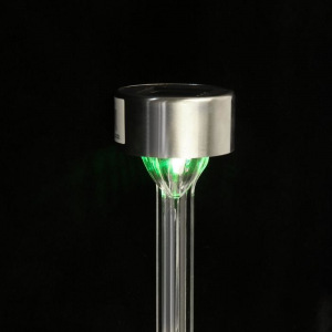 Садовый светильник на солнечной батарее Smartbuy, пластик, 5.5 x 32 см Садовый светильник на солнечной батарее Smartbuy, пластик, 5.5 x 32 см