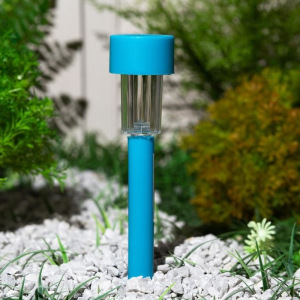 Садовый светильник на солнечной батарее Smartbuy, пластик, цветной 30 см Садовый светильник на солнечной батарее Smartbuy, пластик, цветной 30 см
