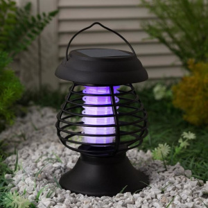 Садовый светильник на солнечной батарее Uniel, 13 LED, эффект пламени и антимоскитный режим Садовый светильник на солнечной батарее Uniel, 13 LED, эффект пламени и антимоскитный режим