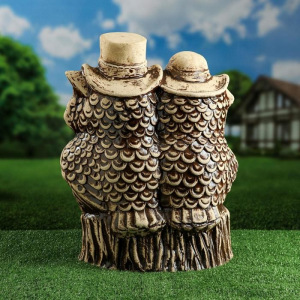 Садовый светильник "Совиная пара", 52 см, без элемента питания Садовый светильник "Совиная пара", 52 см, без элемента питания