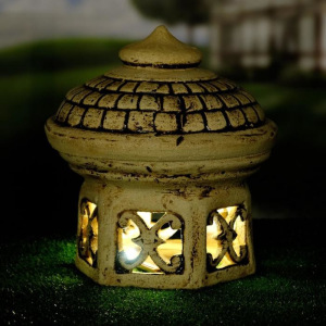 Садовый светильник "Султан", шамот, 25 см, без элемента питания Садовый светильник "Султан", шамот, 25 см, без элемента питания