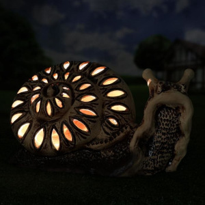 Садовый светильник "Улитка Марфа", без элемента питания Садовый светильник "Улитка Марфа", без элемента питания