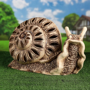 Садовый светильник "Улитка Марфа", без элемента питания Садовый светильник "Улитка Марфа", без элемента питания