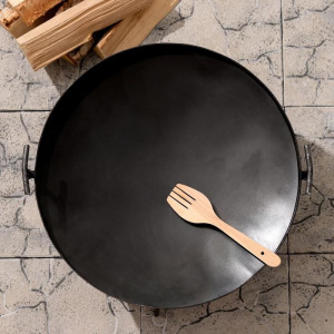 Садж сковорода с ручками, 50 см, лопатка в комплекте Садж сковорода с ручками, 50 см, лопатка в комплекте