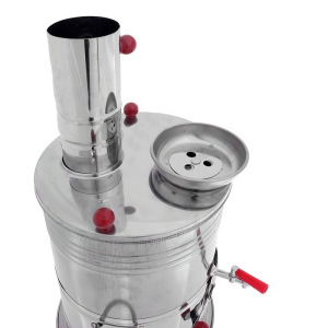 Самовар на дровах с отсеком для заварки, 5 л Самовар на дровах с отсеком для заварки, 5 л