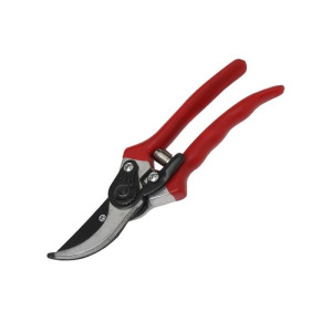 Секатор плоскостной, 8.2" (21 см), с упорной пружиной и фиксатором, металлические ручки Секатор плоскостной, 8.2" (21 см), с упорной пружиной и фиксатором, металлические ручки