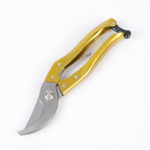 Секатор плоскостной, 8" (20 см), металлические ручки, цвет МИКС Секатор плоскостной, 8" (20 см), металлические ручки, цвет МИКС