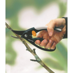 Секатор плоскостной, 8" (20 см), пластиковые ручки с петлёй для пальцев, P44 Секатор плоскостной, 8" (20 см), пластиковые ручки с петлёй для пальцев, P44